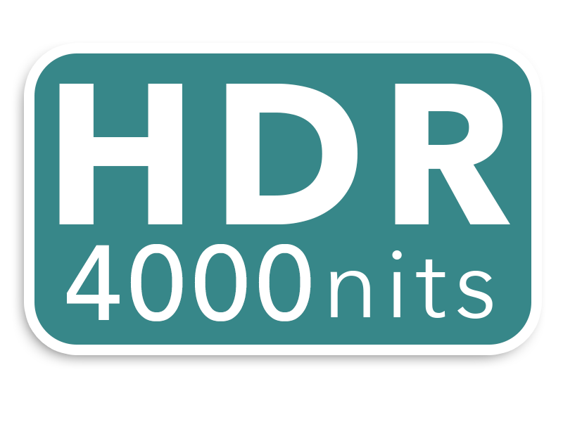 HDR 4000 nits badge
