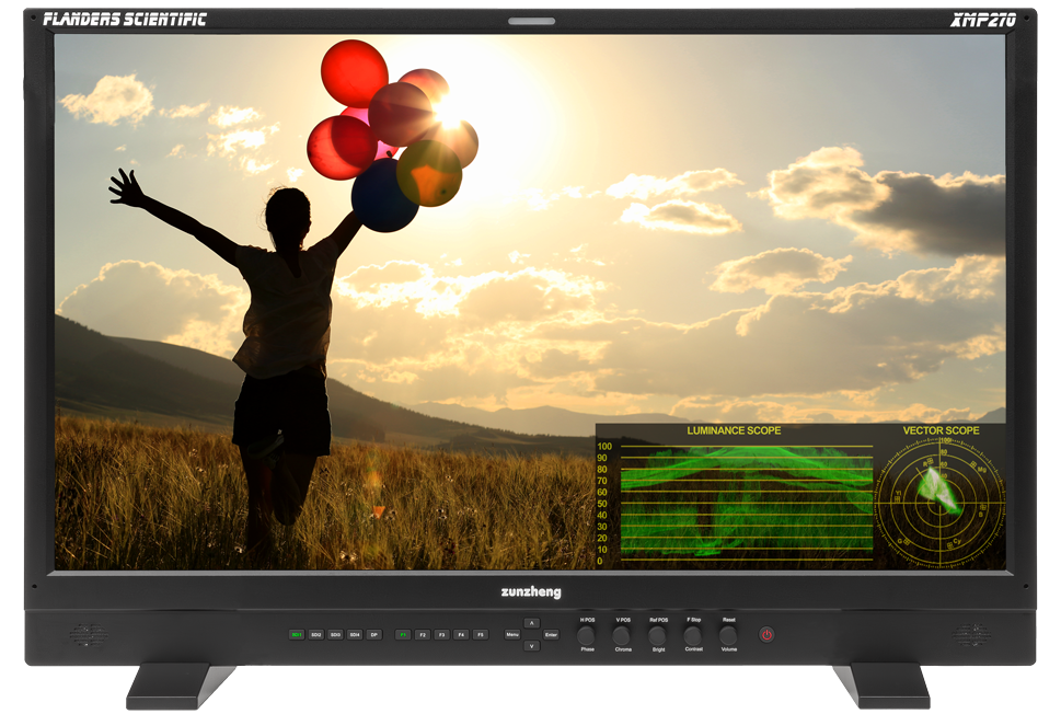 XMP310 scopes display